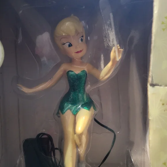 Disney Tinker Bell Tree Topper Rare Find...New In Box - Picture 2 of 5